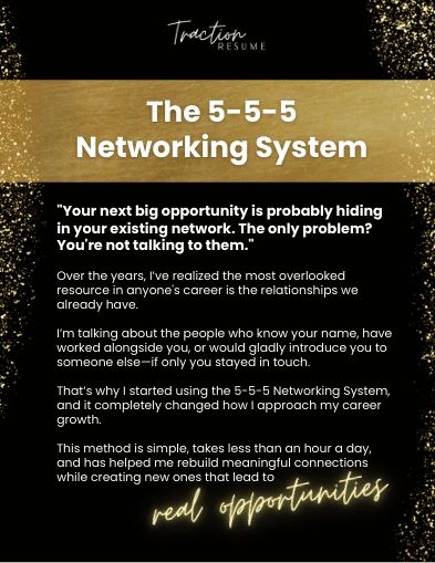 The 5-5-5 Networking System cover